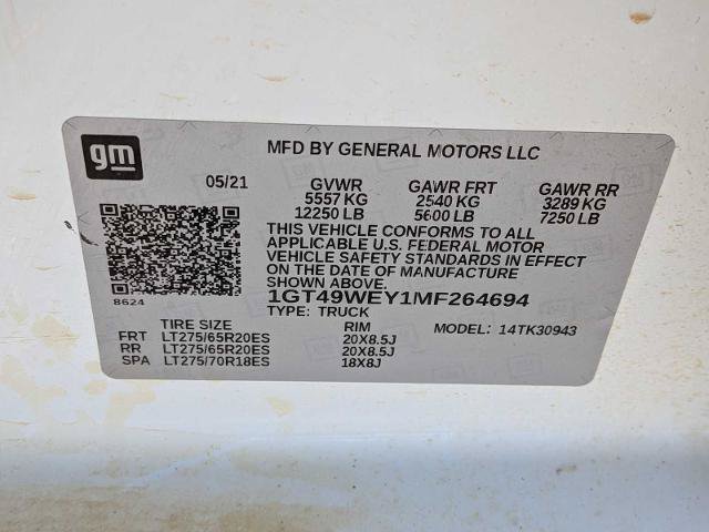 Used 2021 GMC Sierra 3500 Denali w/ Technology Package AWD/4WD image 26