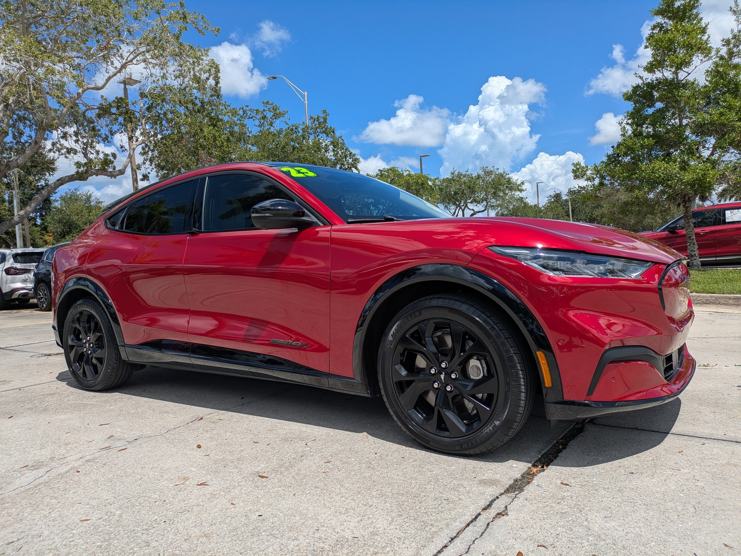 Certified 2023 Ford Mustang Mach-E Premium w/ Mustang Nite Pony Package AWD/4WD image 2
