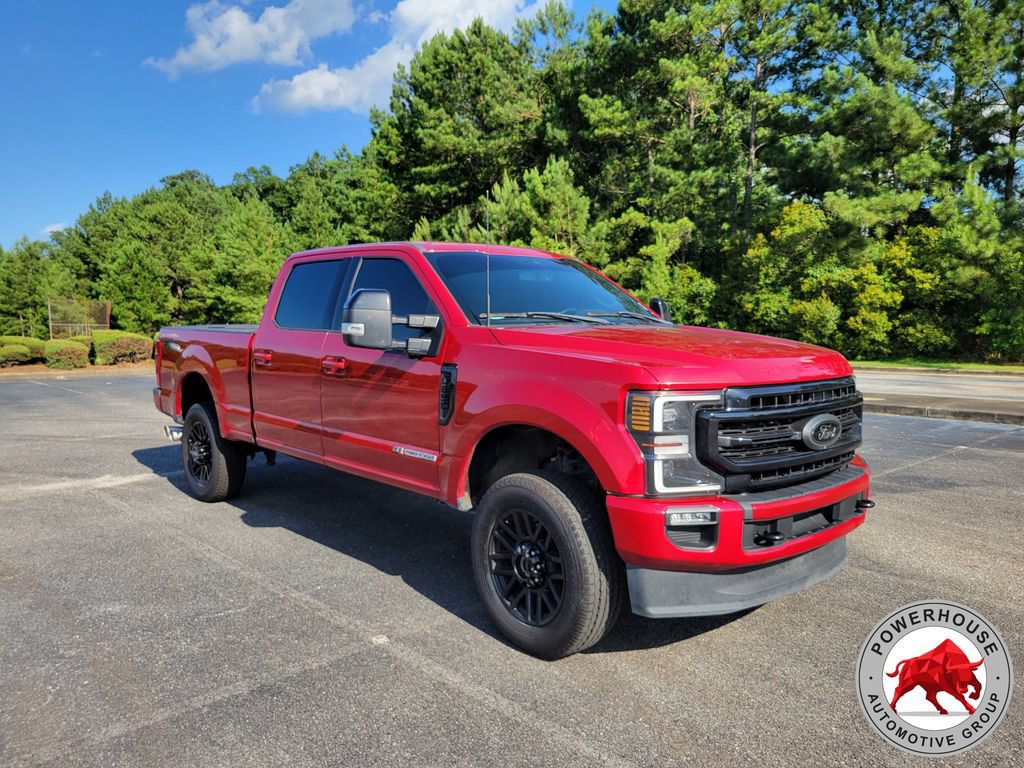 Certified 2022 Ford F250 Lariat w/ Black Appearance Package AWD/4WD image 9