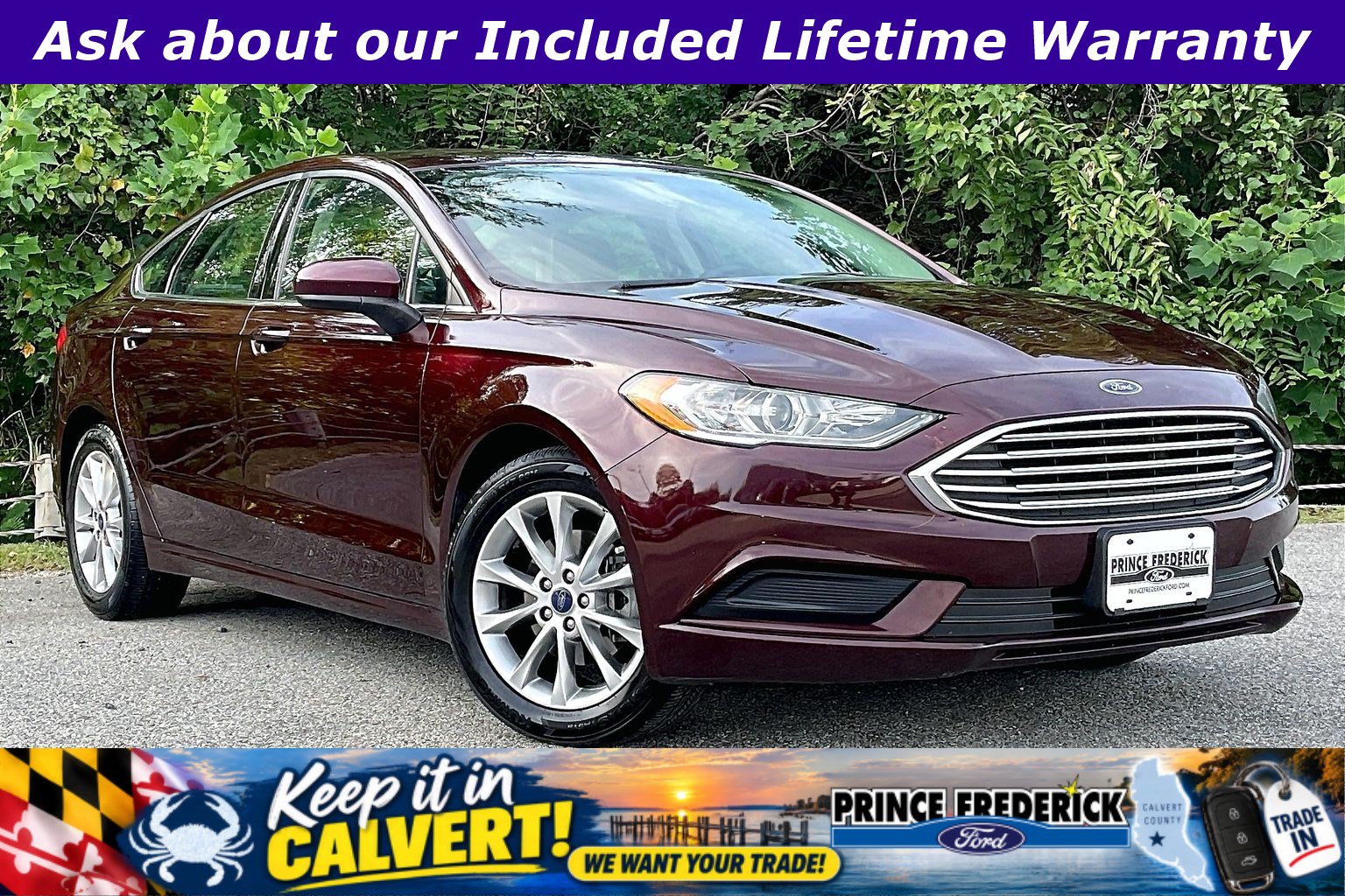 Certified 2017 Ford Fusion SE w/ Fusion SE Technology Package