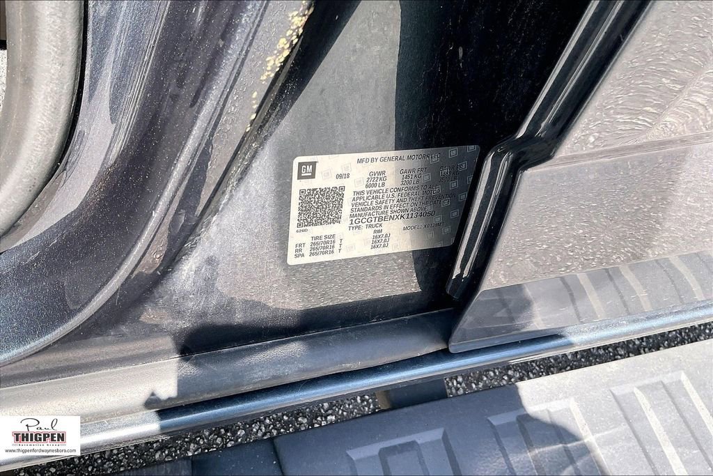 Used 2019 Chevrolet Colorado W/T image 35