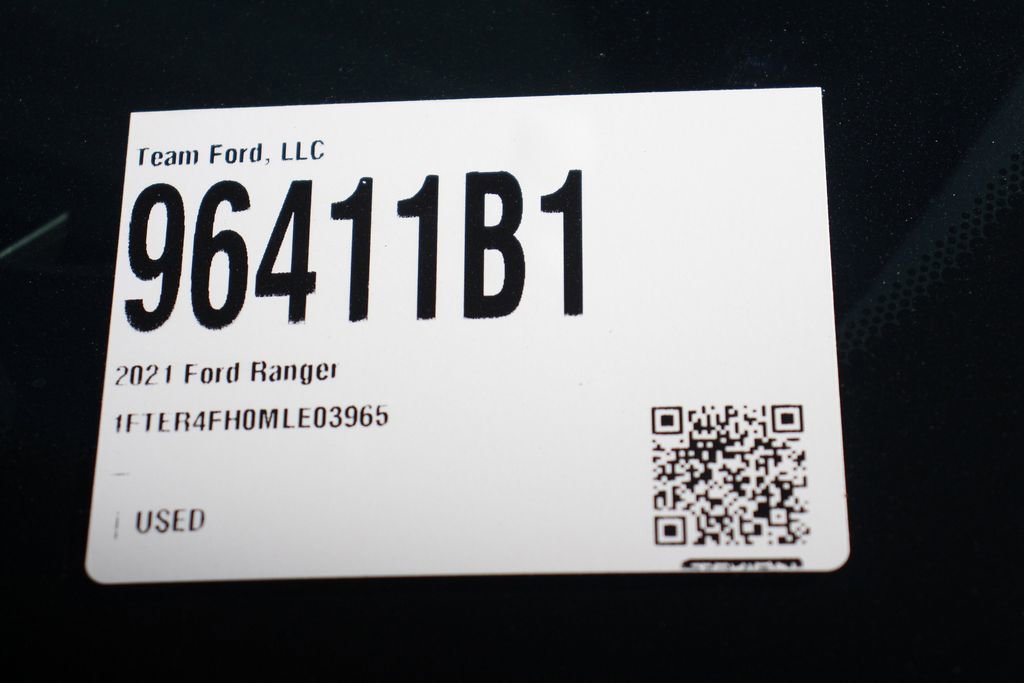 Certified 2021 Ford Ranger XLT w/ Equipment Group 301A Mid image 30