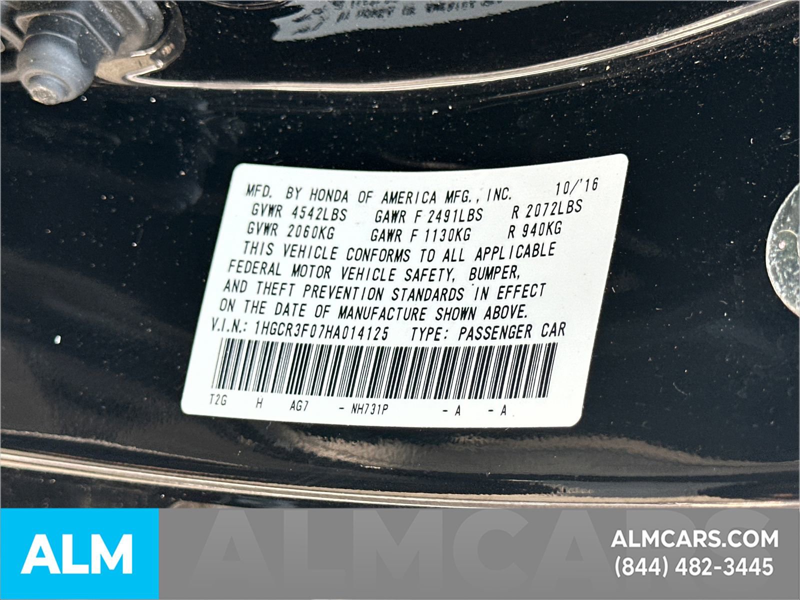 Used 2017 Honda Accord EX-L image 37