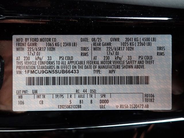 Certified 2025 Ford Escape Active w/ Tech Pack #1 AWD/4WD image 22