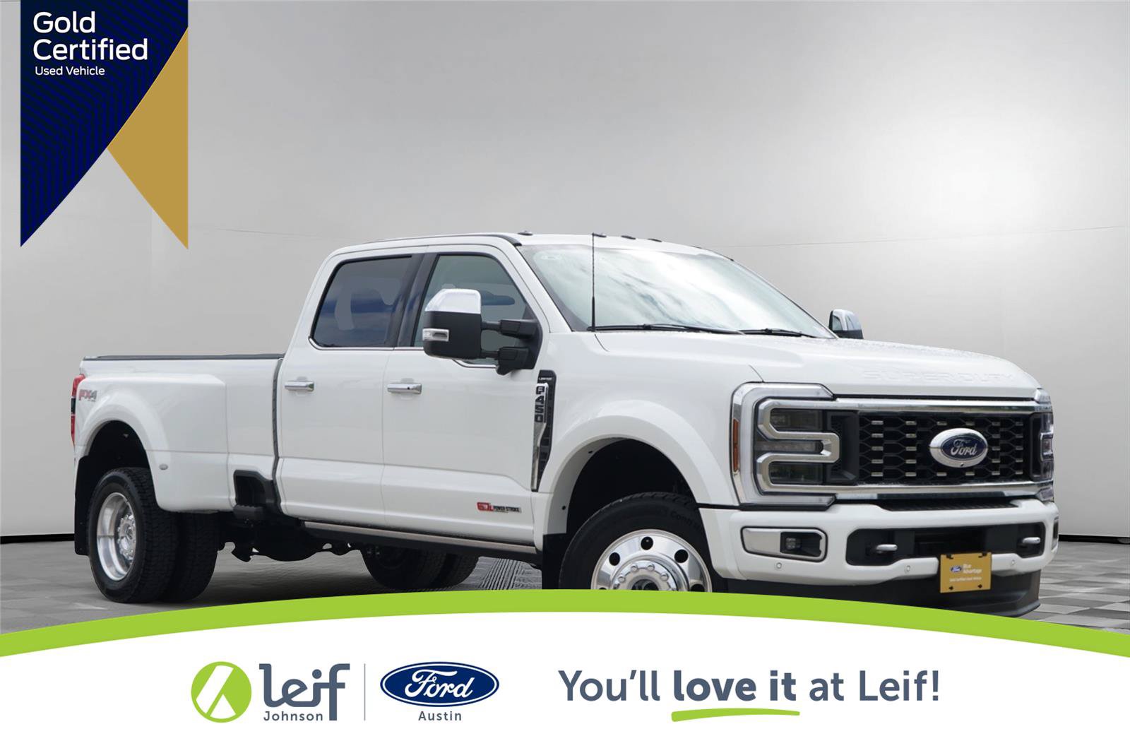 Certified 2024 Ford F450 Limited w/ FX4 Off-Road Package AWD/4WD video 1