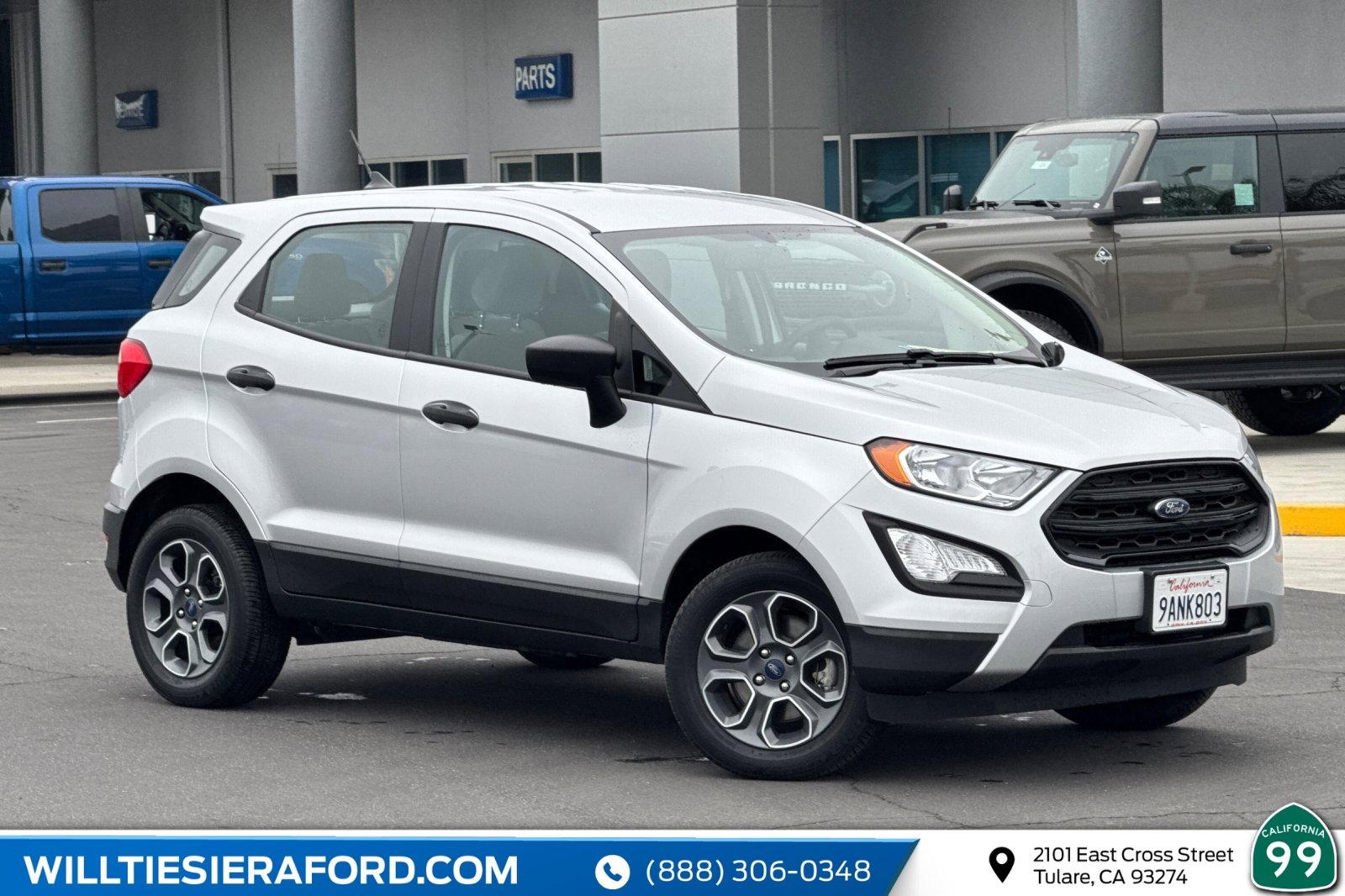 Certified 2021 Ford EcoSport S image 1
