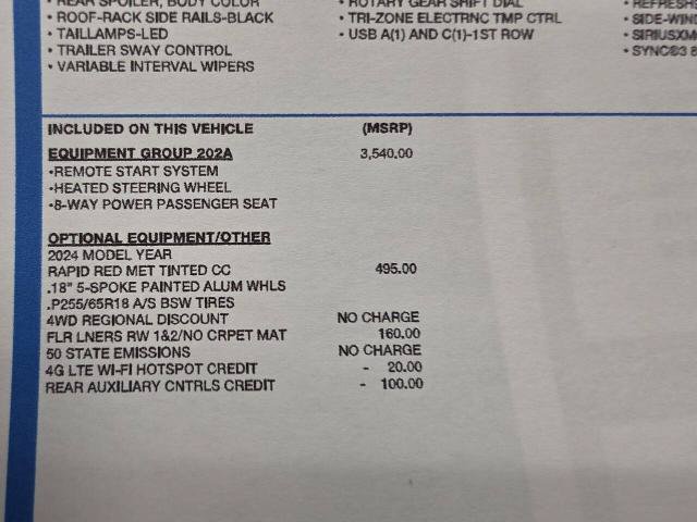 Certified 2024 Ford Explorer XLT w/ Equipment Group 202A AWD/4WD image 29