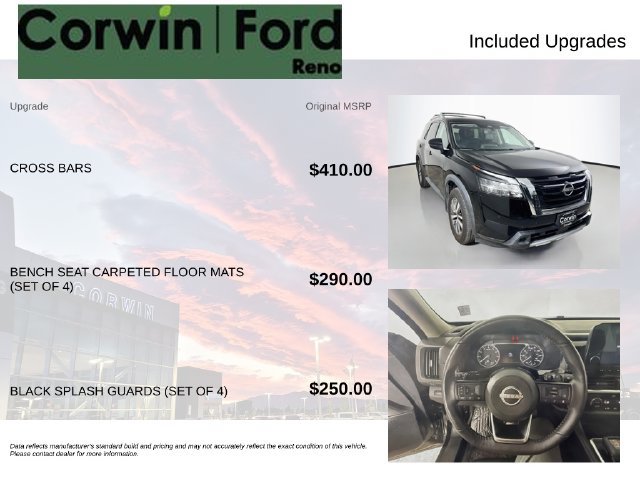Used 2024 Nissan Pathfinder SL AWD/4WD image 3