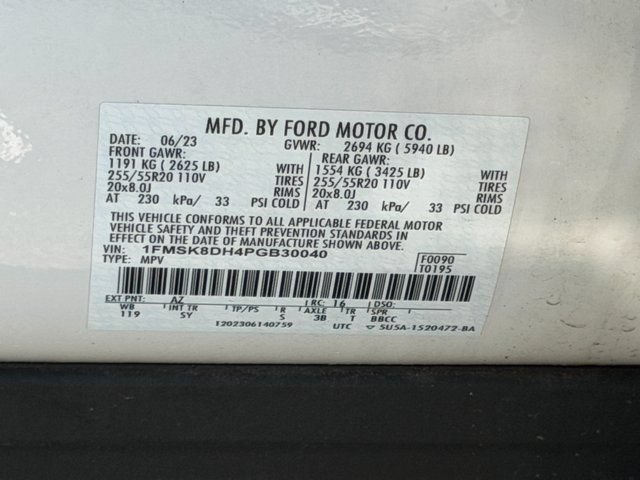 Certified 2023 Ford Explorer XLT w/ Equipment Group 202A AWD/4WD image 28