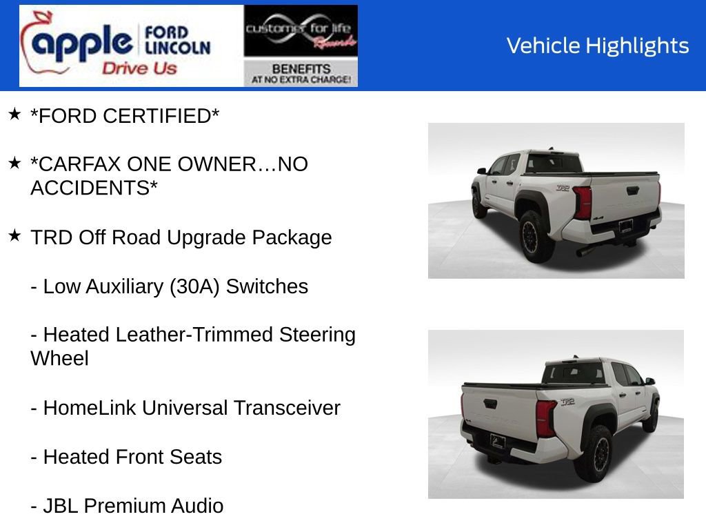 Used 2025 Toyota Tacoma TRD Off-Road w/ TRD Off Road Upgrade Package image 11