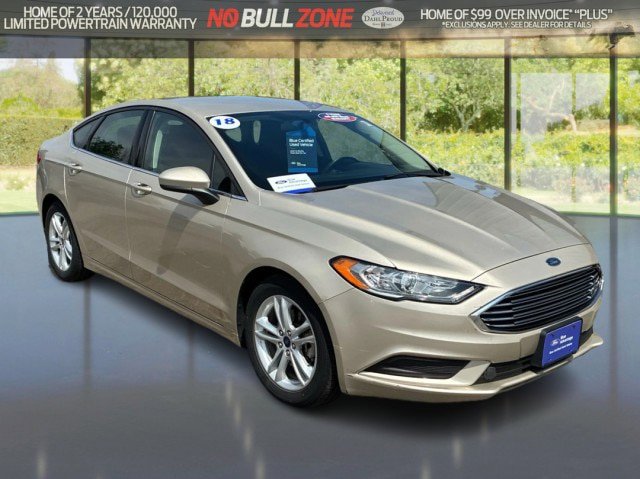 Certified 2018 Ford Fusion SE w/ Fusion SE Technology Package FWD image 7