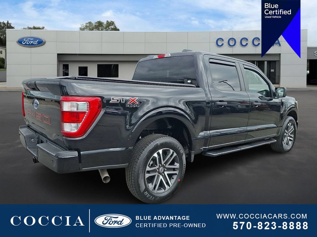 Certified 2022 Ford F150 XL w/ STX Appearance Package AWD/4WD image 4