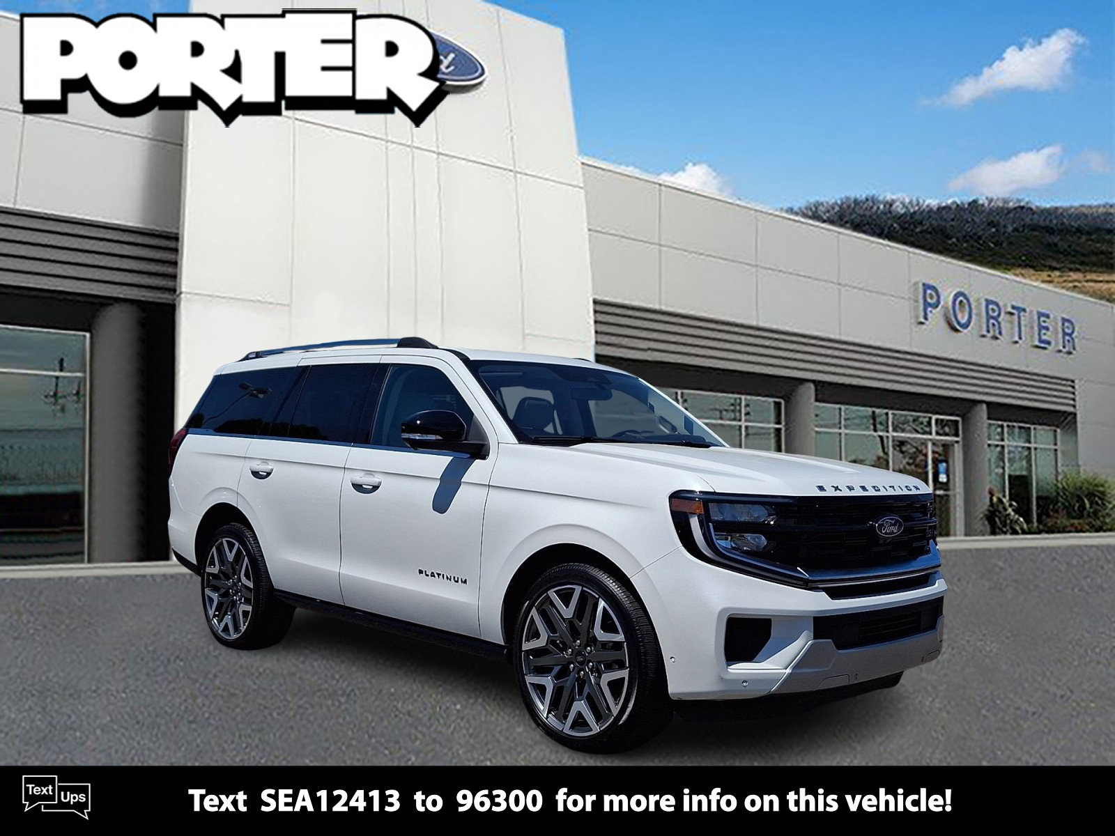 Certified 2025 Ford Expedition Platinum w/ Platinum Ultimate Package