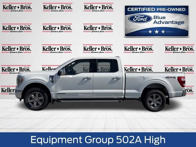 Certified 2021 Ford F150 Lariat w/ Equipment Group 502A High AWD/4WD image 4