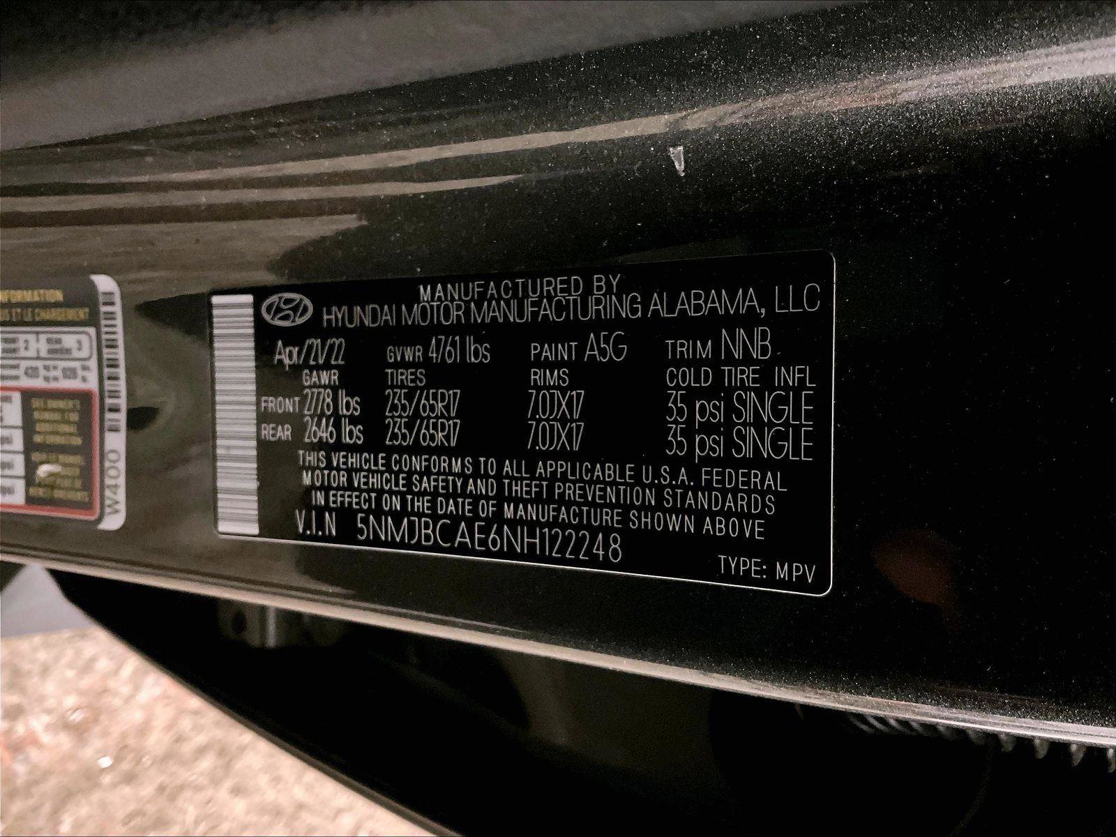 Used 2022 Hyundai Tucson SEL w/ Cargo Package AWD/4WD image 32