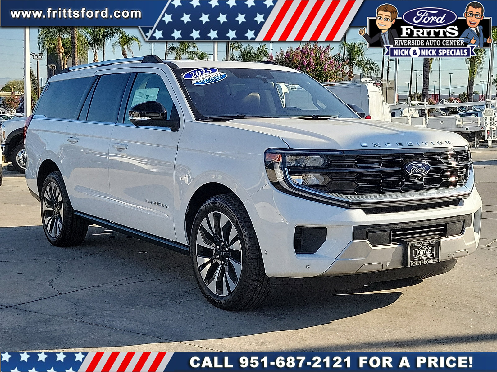 Certified 2025 Ford Expedition Max Platinum w/ Driver's Package AWD/4WD image 23