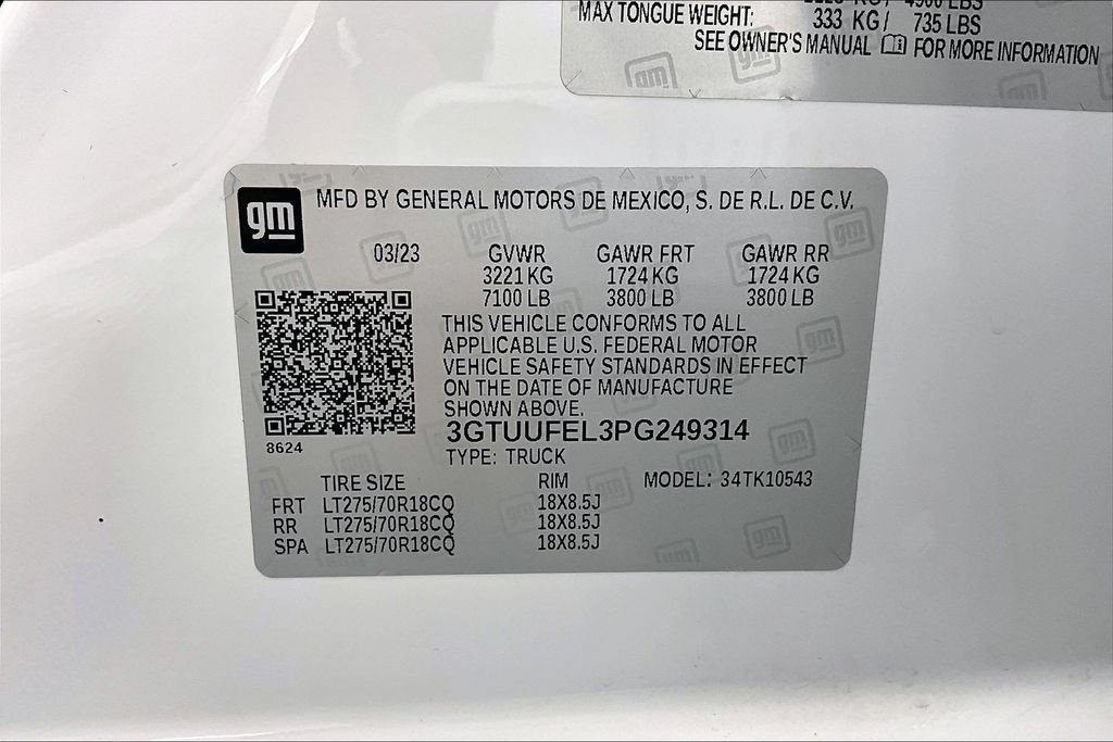 Used 2023 GMC Sierra 1500 AT4X w/ AT4X AEV Edition AWD/4WD image 35