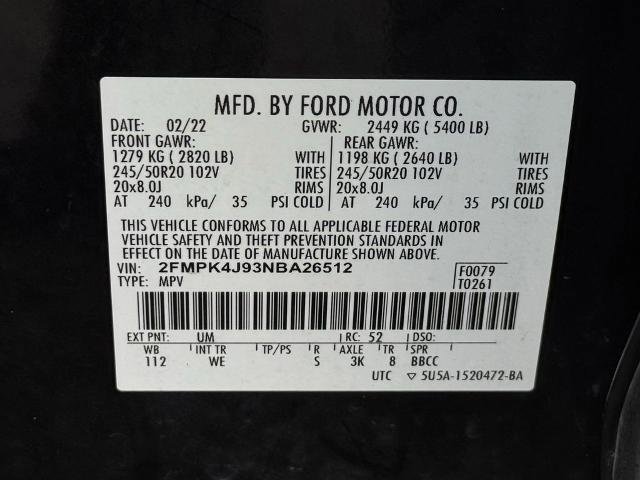 Certified 2022 Ford Edge ST-Line image 12