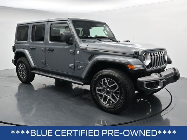 Used 2024 Jeep Wrangler Unlimited Sahara w/ Safety Group AWD/4WD image 2