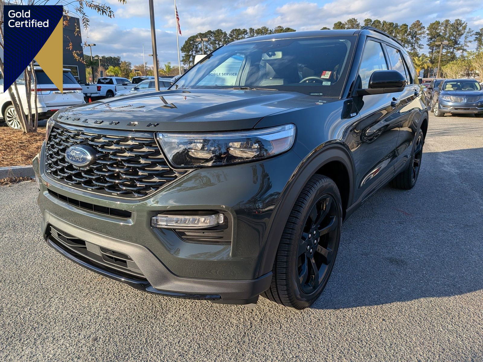 Certified 2023 Ford Explorer ST-Line w/ Class IV Trailer Tow Package