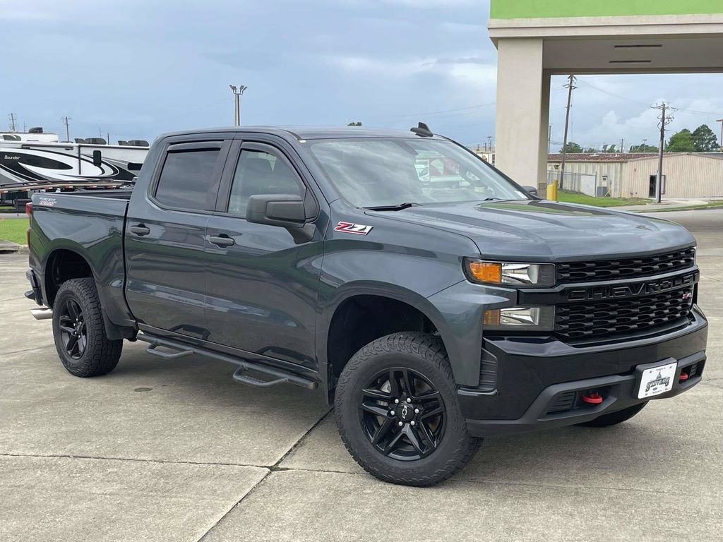 Used 2021 Chevrolet Silverado 1500 Custom Trail Boss AWD/4WD image 1