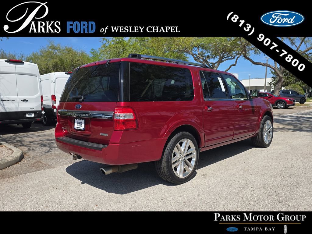 Certified 2017 Ford Expedition EL Limited w/ Equipment Group 301A image 3