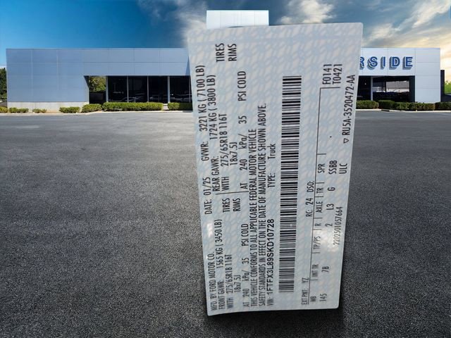 Certified 2025 Ford F150 XLT w/ Equipment Group 301A Standard AWD/4WD image 10