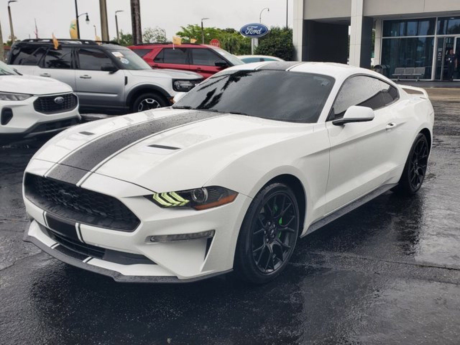 Certified 2019 Ford Mustang Coupe w/ Ecoboost Performance Package RWD image 2