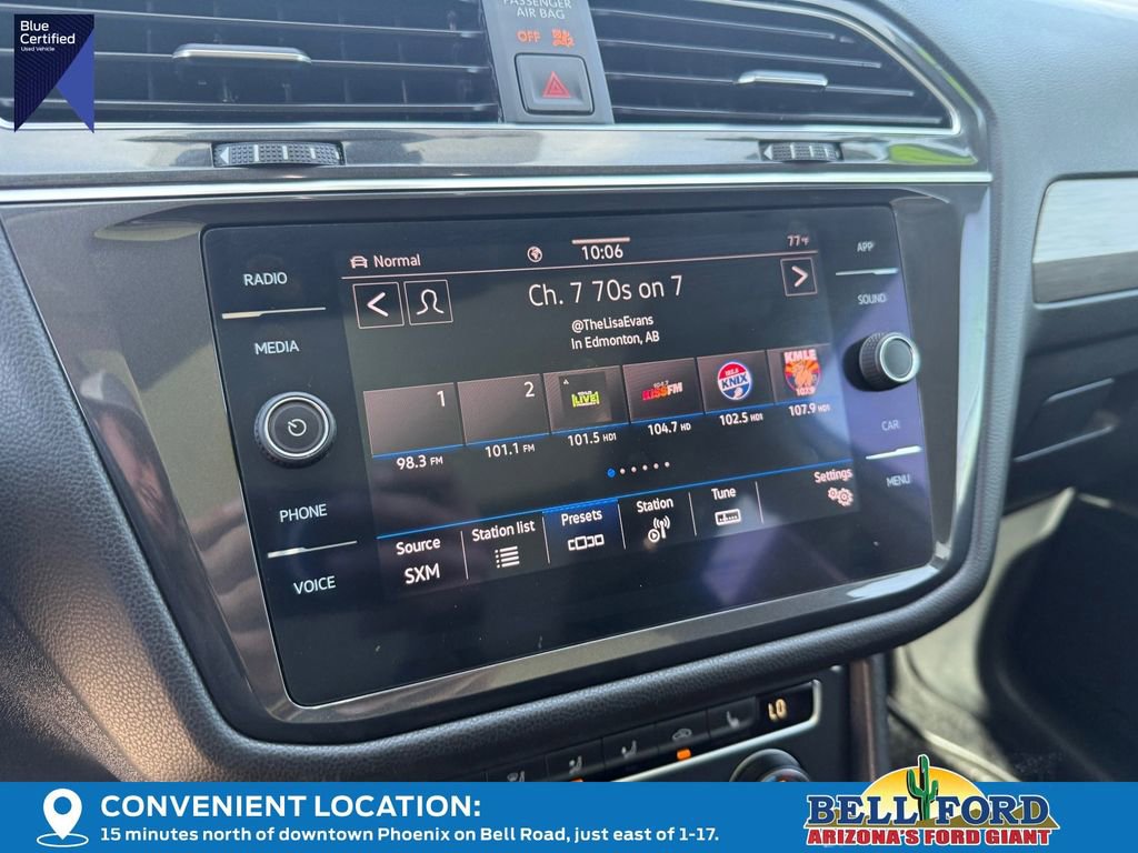 Used 2021 Volkswagen Tiguan SE w/ Panoramic Sunroof Package AWD/4WD image 25