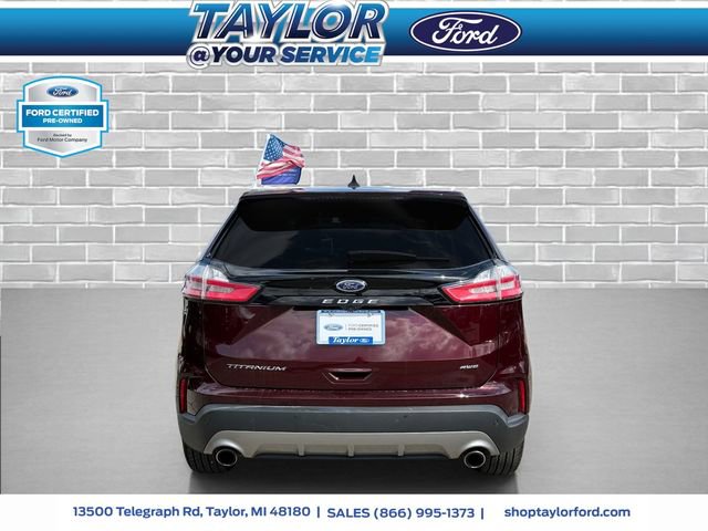 Certified 2022 Ford Edge Titanium w/ Equipment Group 301A image 4