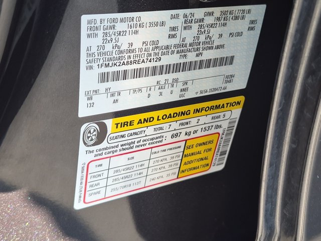 Certified 2024 Ford Expedition Max Limited AWD/4WD image 40