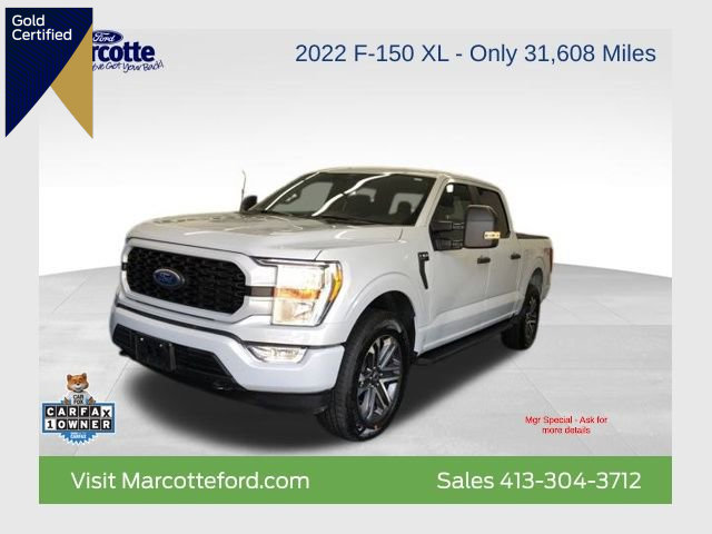 Certified 2022 Ford F150 XL w/ STX Appearance Package