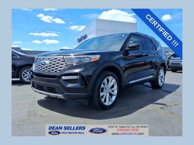 Certified 2024 Ford Explorer Platinum w/ Technology Package AWD/4WD image 1
