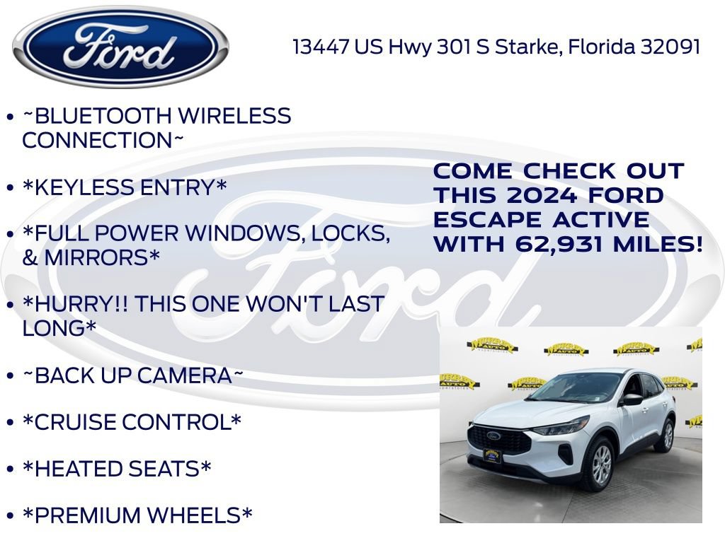 Certified 2024 Ford Escape Active w/ Tech Pack #1 AWD/4WD image 12