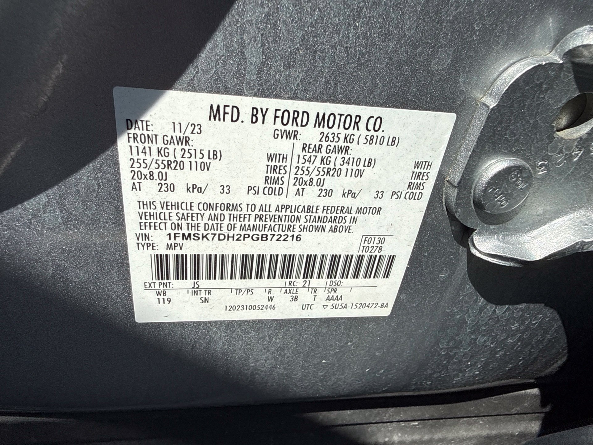 Certified 2023 Ford Explorer XLT w/ Equipment Group 202A RWD image 11