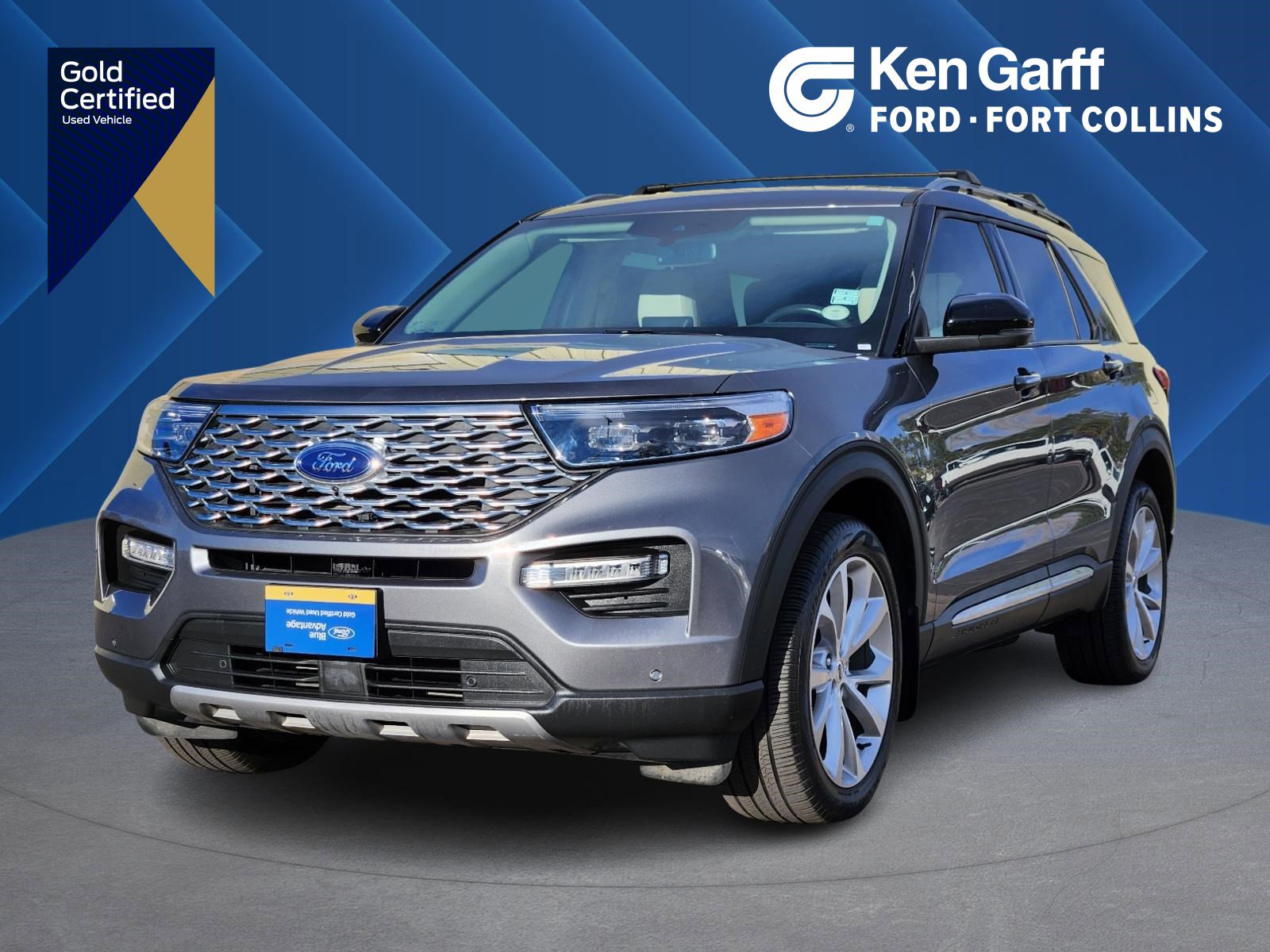 Certified 2022 Ford Explorer Platinum w/ Technology Package