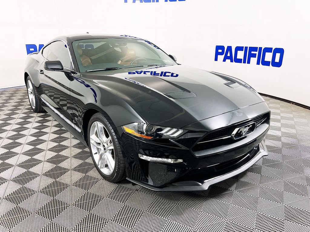 Certified 2020 Ford Mustang Premium w/ Ford Safe & Smart Package RWD image 1