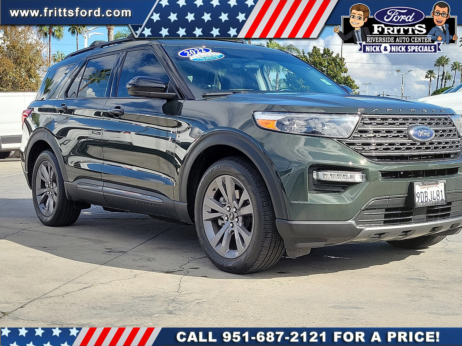 Certified 2022 Ford Explorer XLT w/ Equipment Group 202A image 3