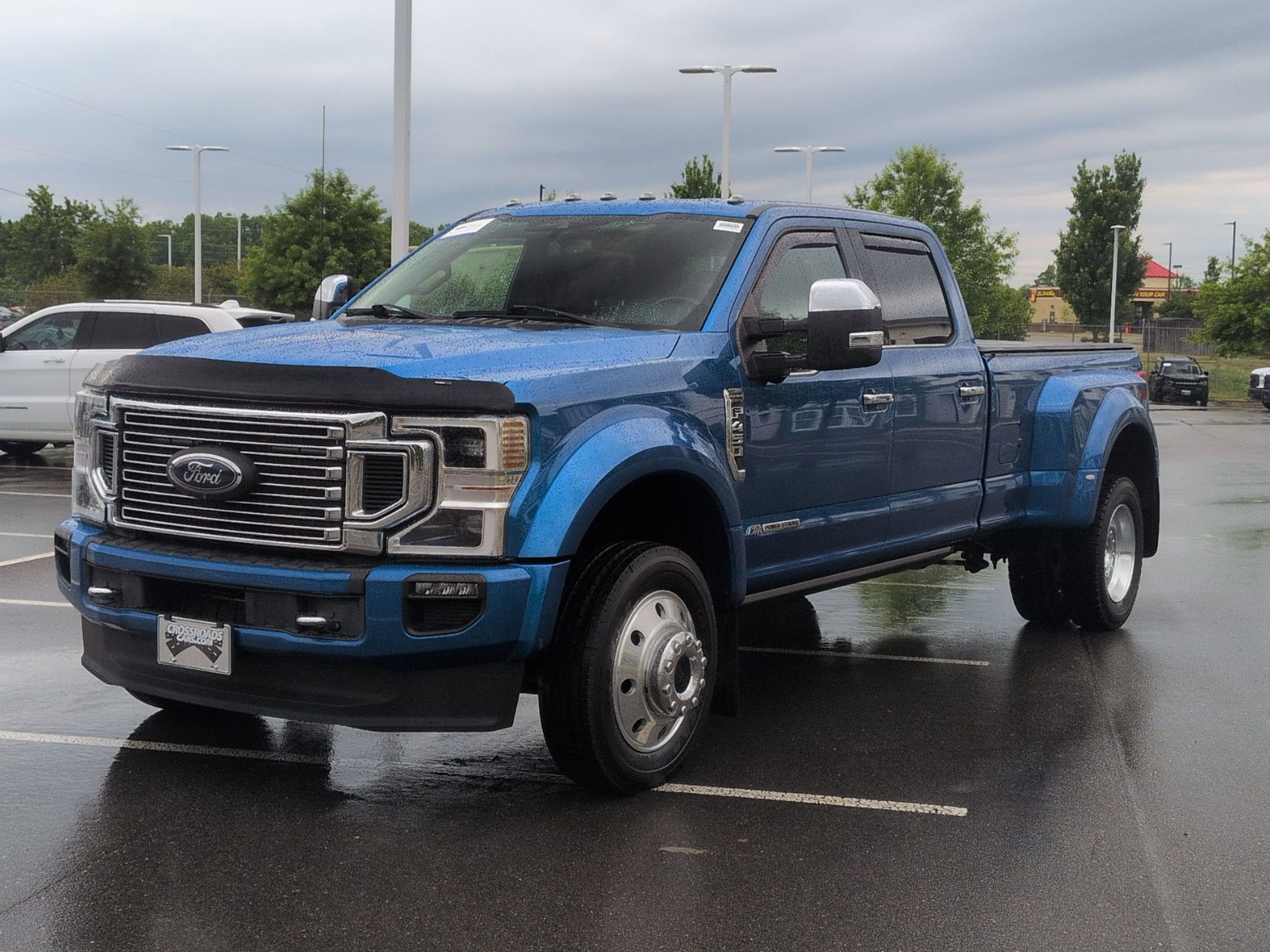 Certified 2021 Ford F450 Platinum w/ FX4 Off-Road Package AWD/4WD image 8