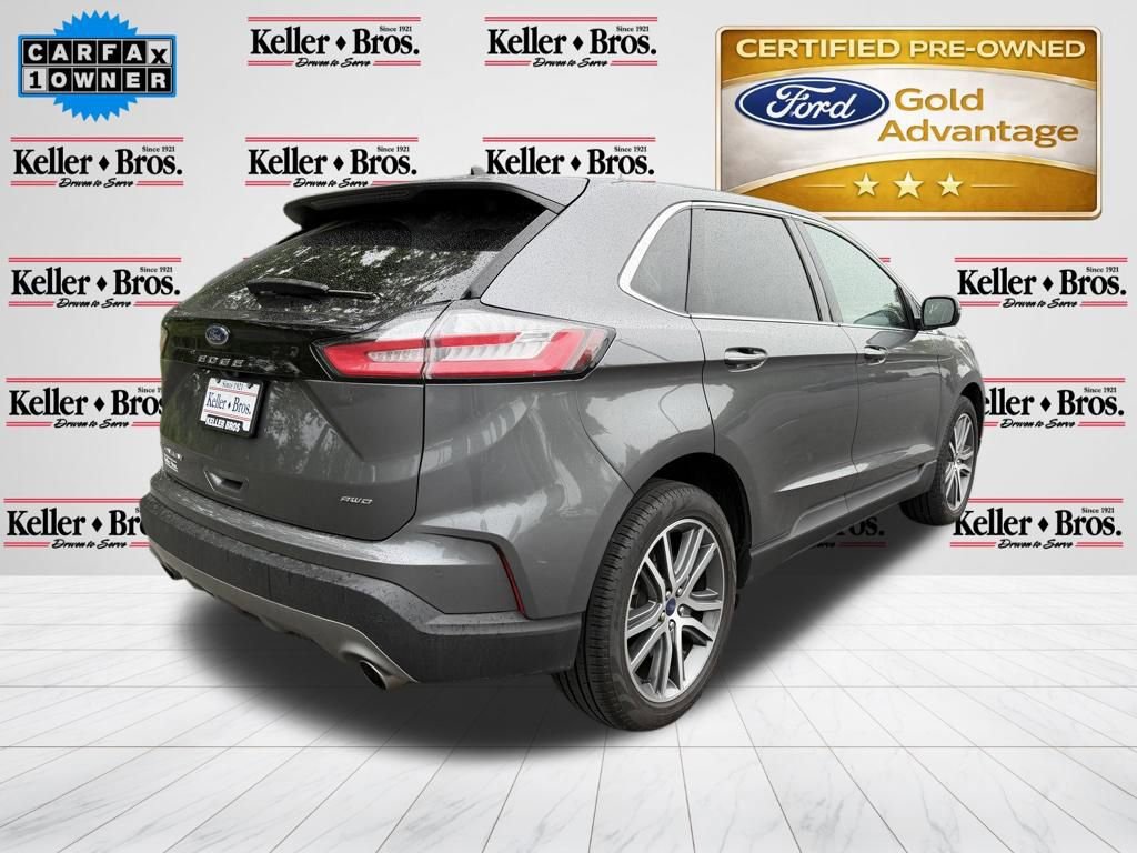 Certified 2022 Ford Edge Titanium AWD/4WD image 7