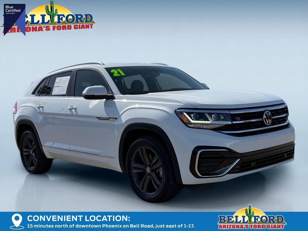 Used 2021 Volkswagen Atlas Cross Sport SE w/ V6 Towing Package FWD image 4