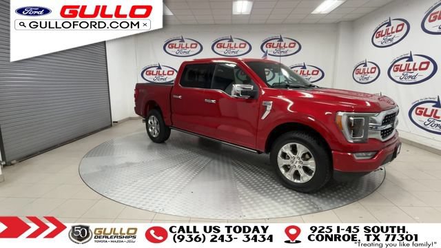 Certified 2022 Ford F150 Platinum w/ Equipment Group 701A High AWD/4WD image 2