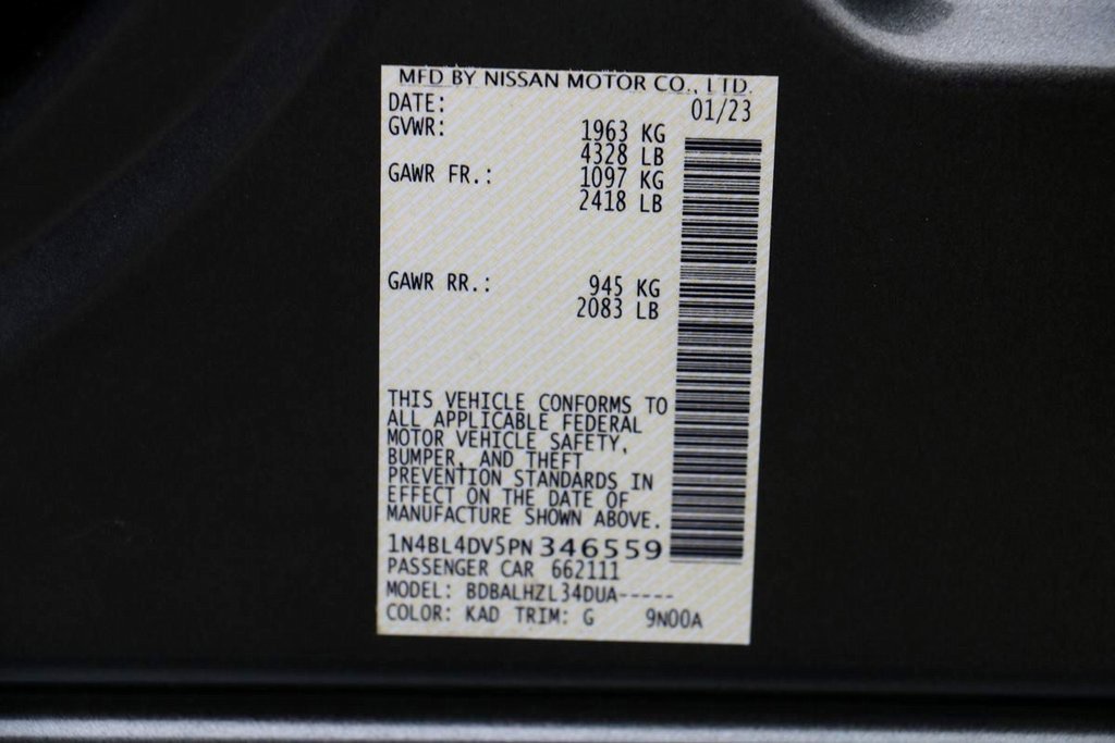 Used 2023 Nissan Altima 2.5 SV image 34