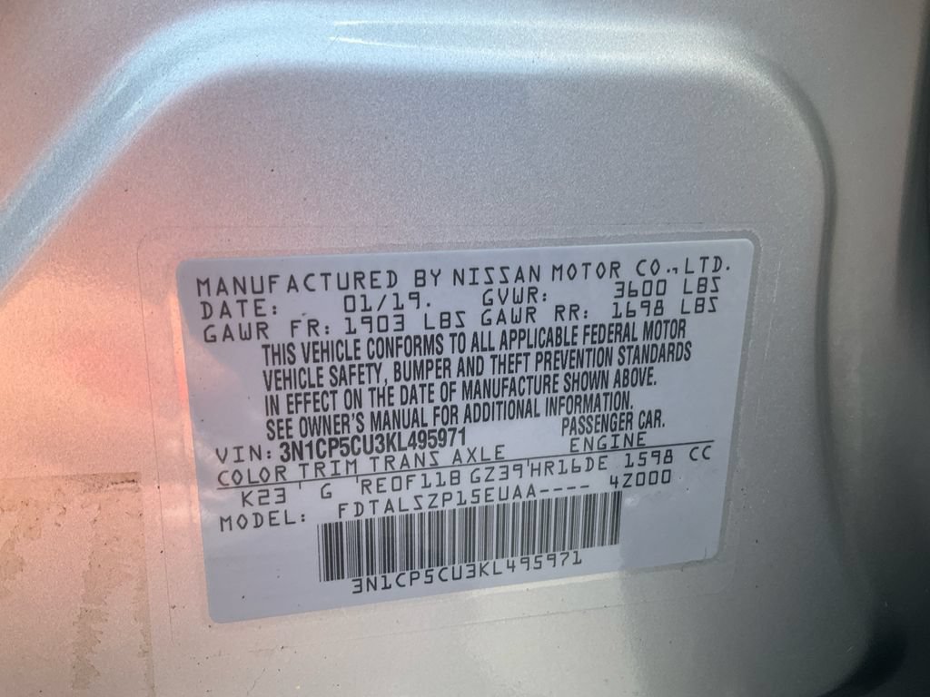 Used 2019 Nissan Kicks SV FWD image 18