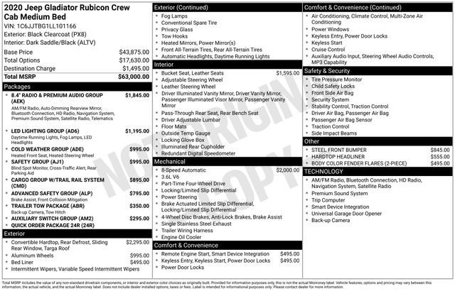 Used 2020 Jeep Gladiator Rubicon image 35