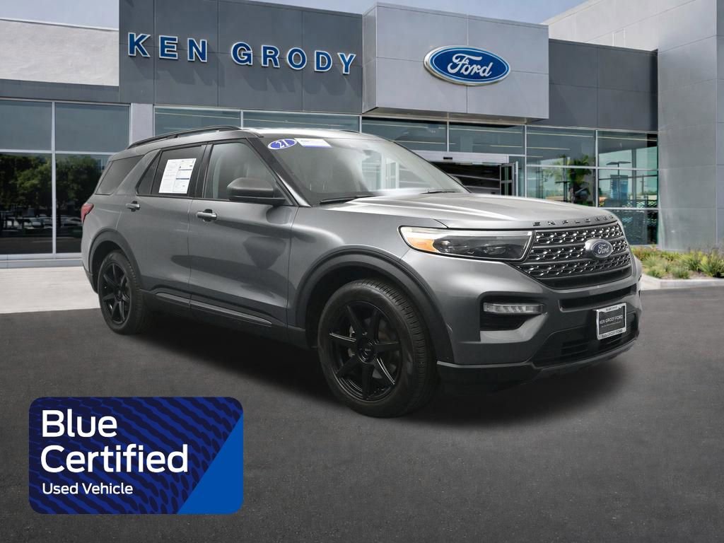 Certified 2021 Ford Explorer XLT w/ Equipment Group 202A