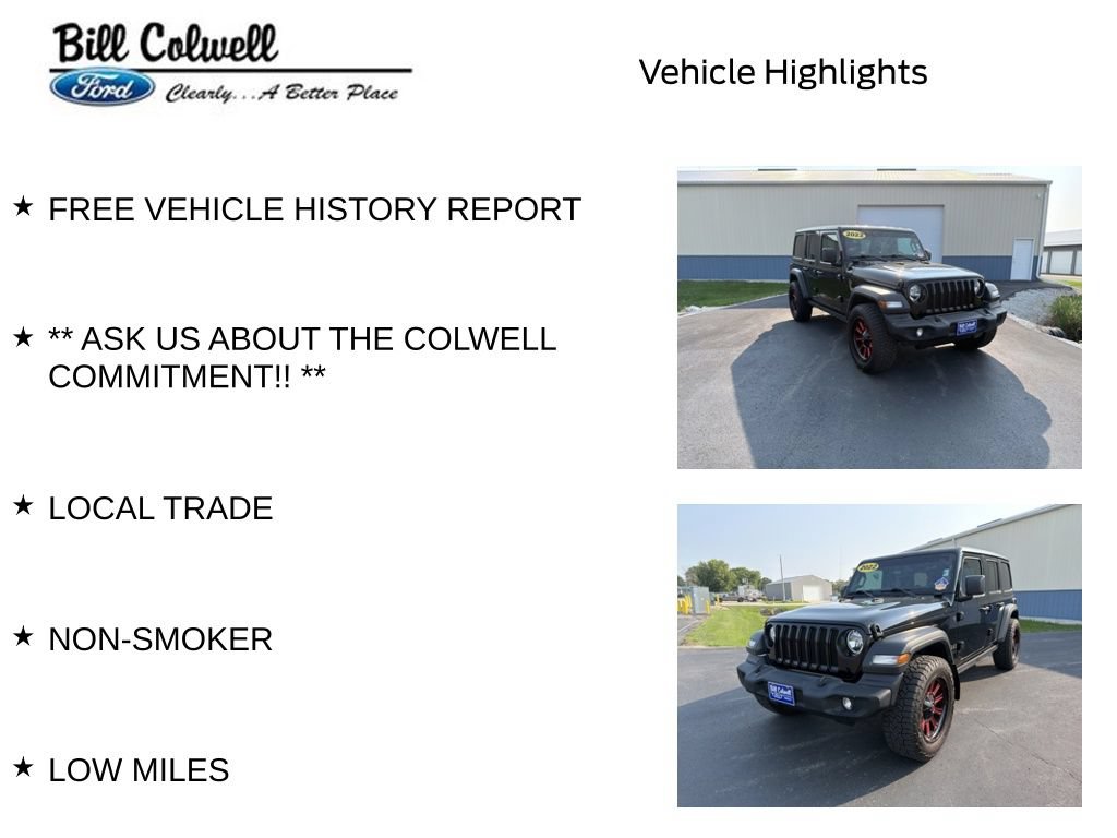 Used 2022 Jeep Wrangler Unlimited Sport AWD/4WD image 11