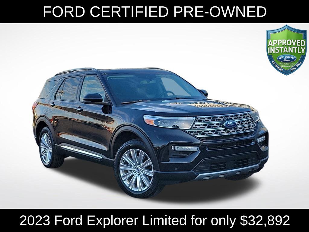 Certified 2023 Ford Explorer Limited w/ Limited Technology Package