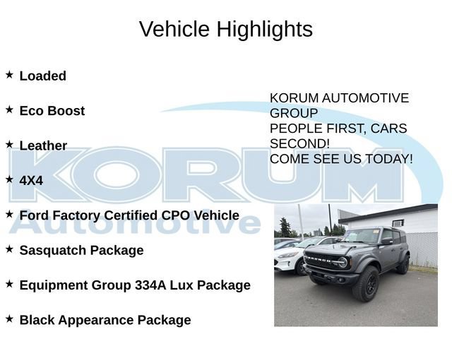 Certified 2025 Ford Bronco Badlands AWD/4WD image 5