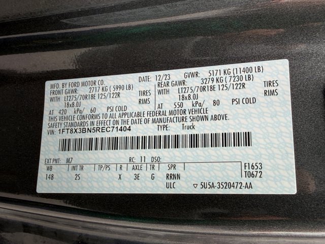 Certified 2024 Ford F350 XLT w/ XLT Premium Package AWD/4WD image 33